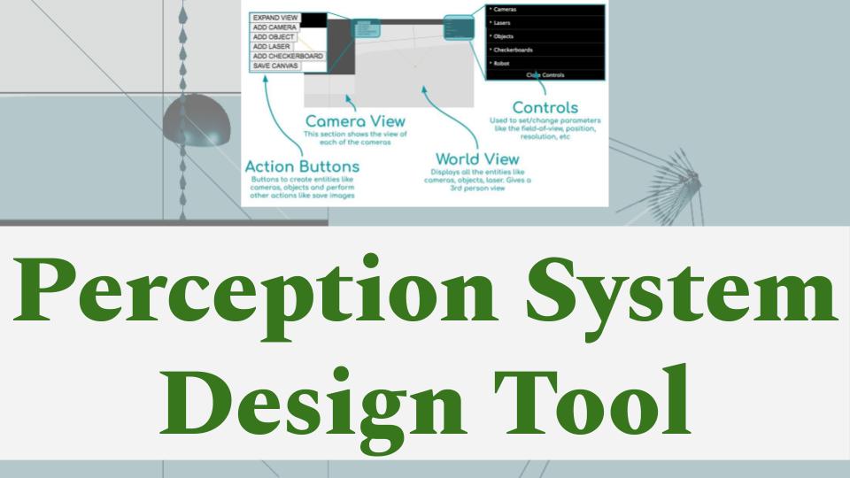 Perception Design Tool